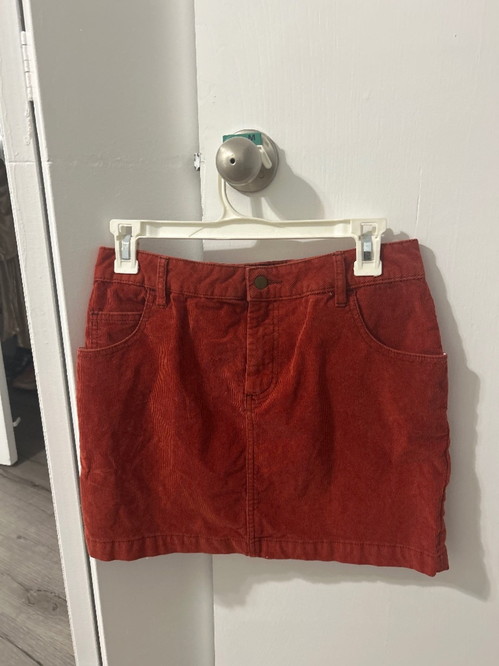 Urban Outfitters Rust Color Corduroy skirt
